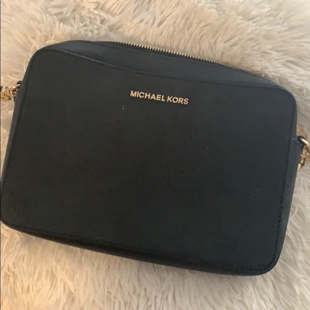 Michael Kors black crossbody purse